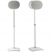 Sanus WSSE3A2 Height-Adjustable Speaker Stands for Sonos Era 300 (Pair) WHITE