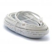 Ultralink UHS66WH Telephone Line Cord WHITE (25FT)
