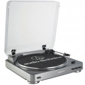 Audio-Technica AT-LP60 Fully Automatic Turntable w Pre Amp