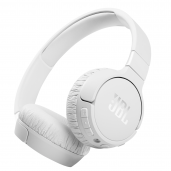 JBL Tune 660NC Wireless On-Ear Active Noise-Cancelling Headphones WHITE