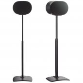 Sanus WSSE3A2 Height-Adjustable Speaker Stands for Sonos Era 300 (Pair) BLACK