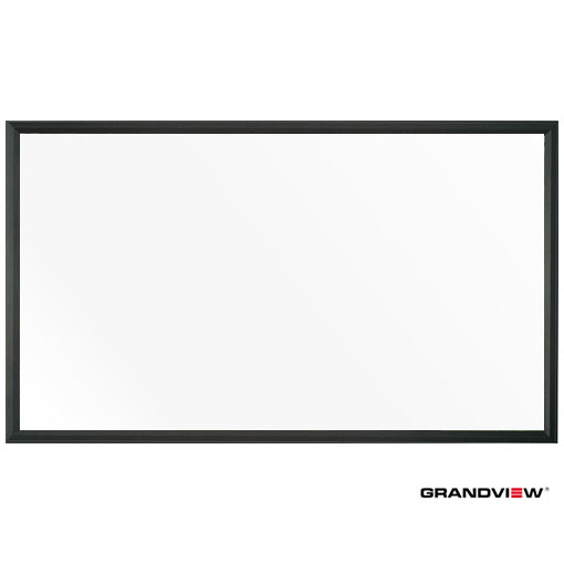 Grandview Permanent Fixed-Frame Projection Screen 100" 16:9