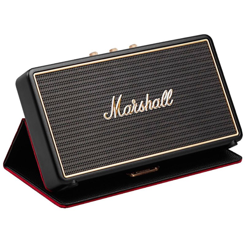 Marshall Stockwell Portable Bluetooth Speaker with Flip Cover