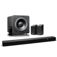 Klipsch Flexus CORE 200 & SURR 200 Dolby Atmos Home Theatre System with SVS SB-2000 PRO Subwoofer BLACK