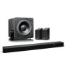 Klipsch Flexus CORE 200 & SURR 200 Dolby Atmos Home Theatre System with SVS SB-2000 PRO Subwoofer BLACK