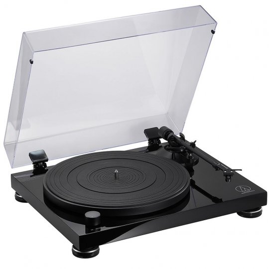 Audio Technica AT-LPW50PB Fully Manual Belt-Drive Turntable PIANO BLACK