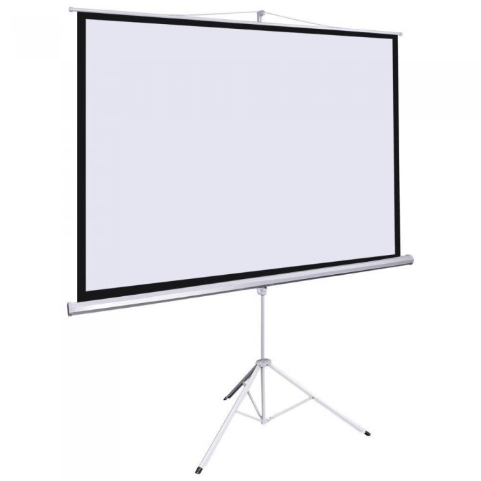 Prime Mounts PMD-PST-100-4 Tripod Projection Screen MATTE WHITE - Click Image to Close