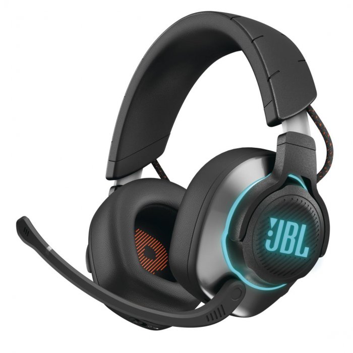 JBL QUANTUM 800 2.4Ghz Wireless Over-ear Wired Gaming Headset w/ RGB Lighting BLACK - Click Image to Close
