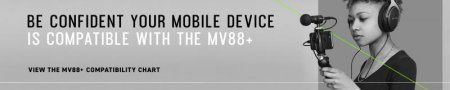 Description image for Shure MV88+ Video Kit with Digital Stereo Condenser