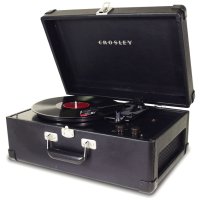 Crosley CR49BK 3-Speed Traveler Turntable BLACK