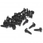 Sanus CASC25 Black Zinc Screws w Nylon Washers (25 Count) BLACK
