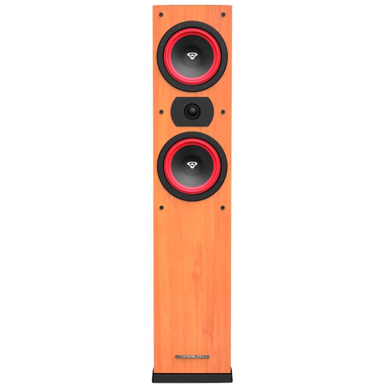 Cerwin Vega LA265 6.5-Inch 2.5-Way Tower Speaker (Each) COGNAC