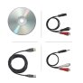 Audio Technica AT-LP60BK-USB Fully Automatic Belt-Drive Stereo Turntable USB & Analog BLAC