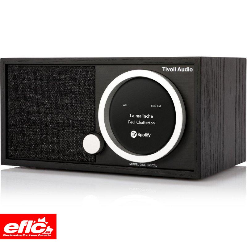Tivoli Audio Model One Art Collecition Digital WiFi / FM Radio w Bluetooth BLACK Canada