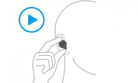 Description image for Sony WF-1000XM4 True Wireless Noise Cancelling Earbuds MATTE BLACK