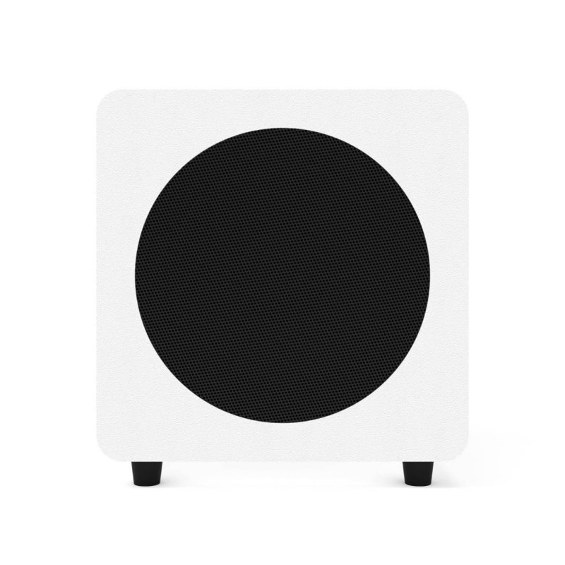 Kanto SUB8VMW 8-inch Sealed Powered Subwoofer MATTE WHITE - Open Box
