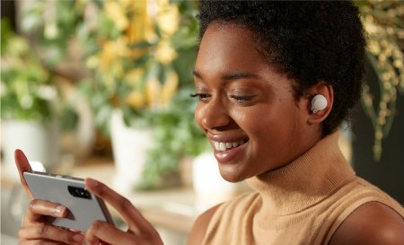 Description image for Sony WF-1000XM4 True Wireless Noise Cancelling Earbuds MATTE BLACK