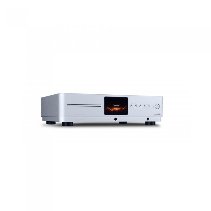 Audiolab Omnia Stereo Integrated Amplifier w Built-in CD DAC Wi-Fi & BT - Open Box - Click Image to Close