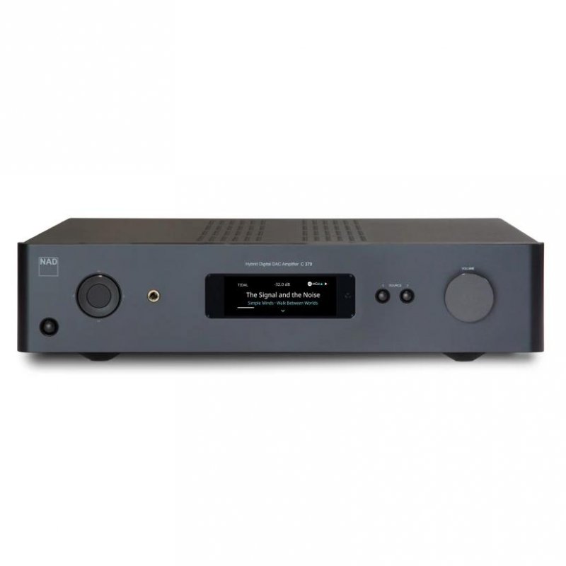 NAD C 379 Hybrid Digital Amplifier - 80W High-Performance DAC Bluetooth HDMI eARC