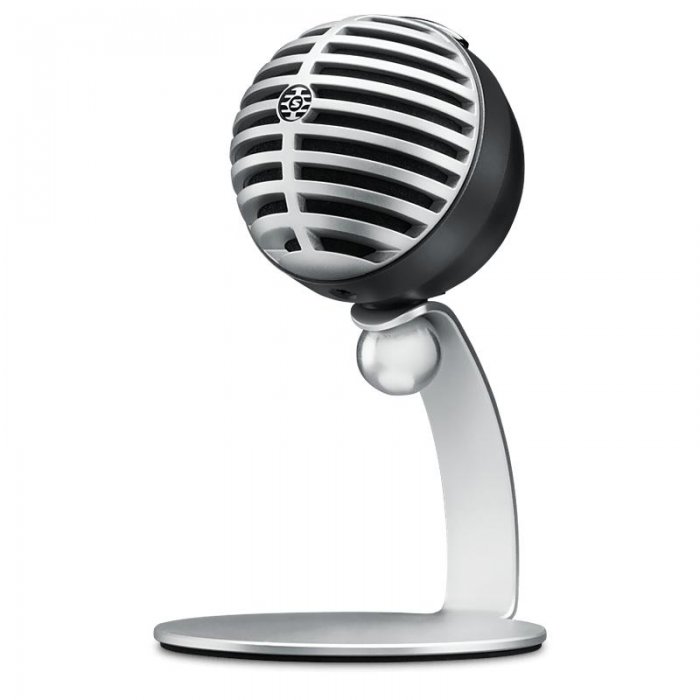 Shure MOTIV MV5-LTG Digital Condenser Podcast Microphone - Click Image to Close