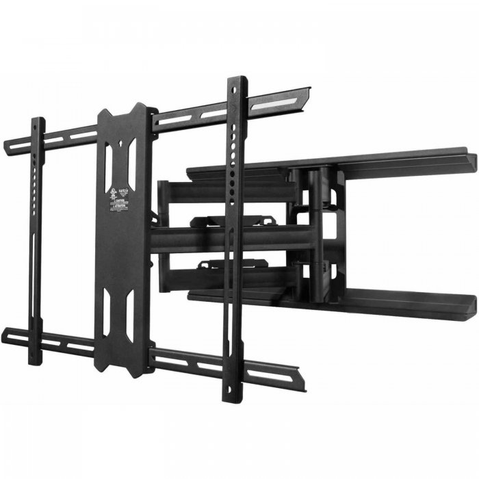 Kanto PDX680 Full Motion Wall Mount for 39-75 inch Displays BLACK - Click Image to Close