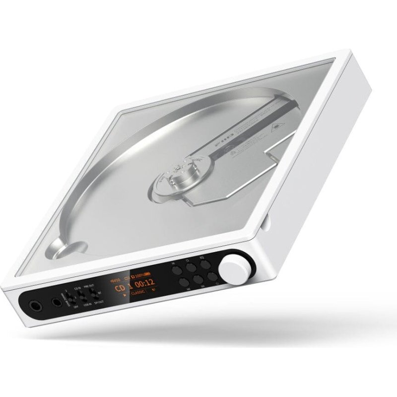 FiiO DM15 (AKM) Portable CD Player WHITE