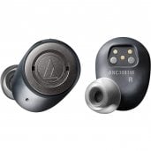 Audio-Technica ANC300TW QuietPoint Wireless Active Noise-Cancelling in-Ear Earbuds BLACK