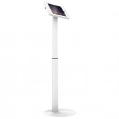 Kanto SFS300W Locking Anti-Theft Kiosk Floor Stand for 10.2-Inch iPad White