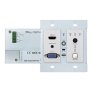 Key Digital KDX2X1WVTX 2x1 4K Wall Plate Switcher HDMI &amp; DisplayPort