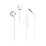 JBL Tune 205 Wired Earbud  Headphones with Mic CHAMPAGNE GOLD