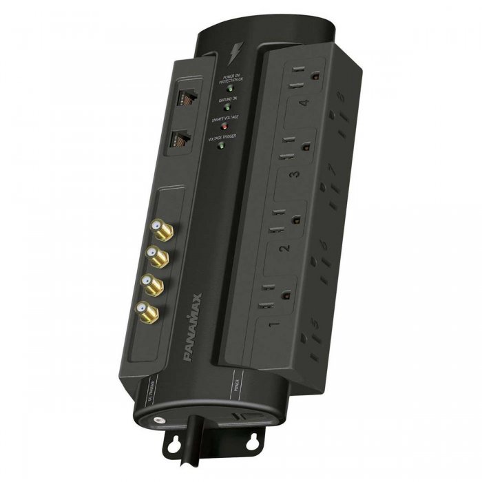 Panamax M8-AV-PRO Hi-Definition 8 Outlet Surge Protector - Click Image to Close