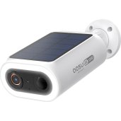 aosu C8S SolarCam P1 Max 4K Solar-Powered Outdoor Security Camera with AI Perimeter Guard WHITE