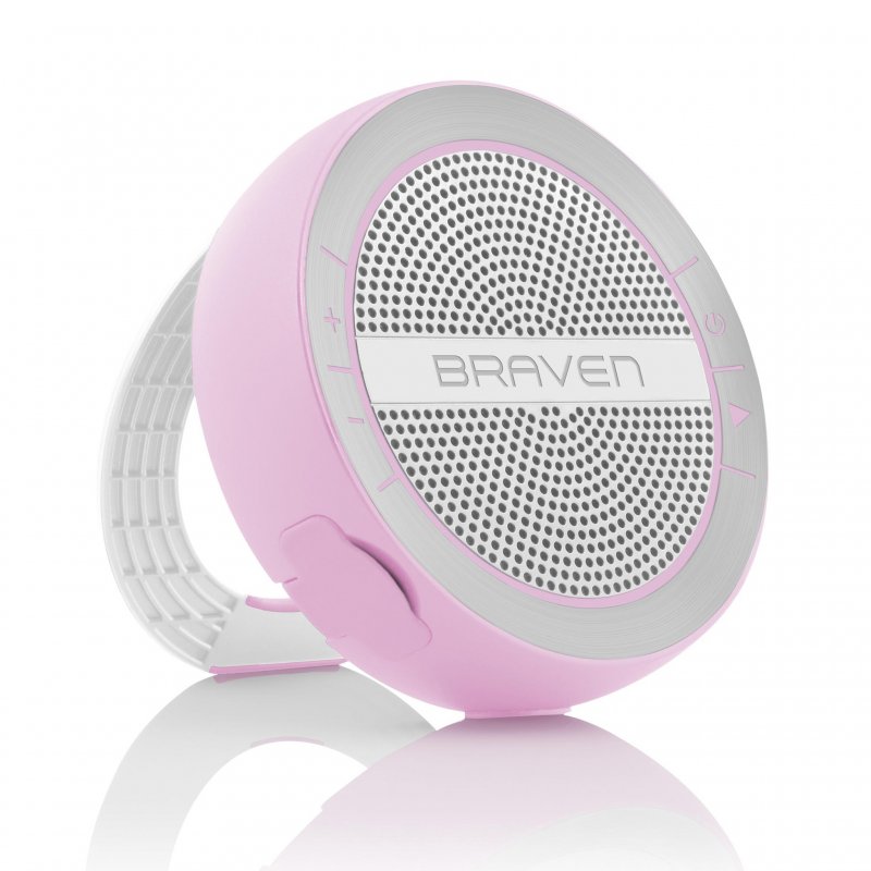 Braven Mira IPX5 Wireless Water Resistant Speaker PINK