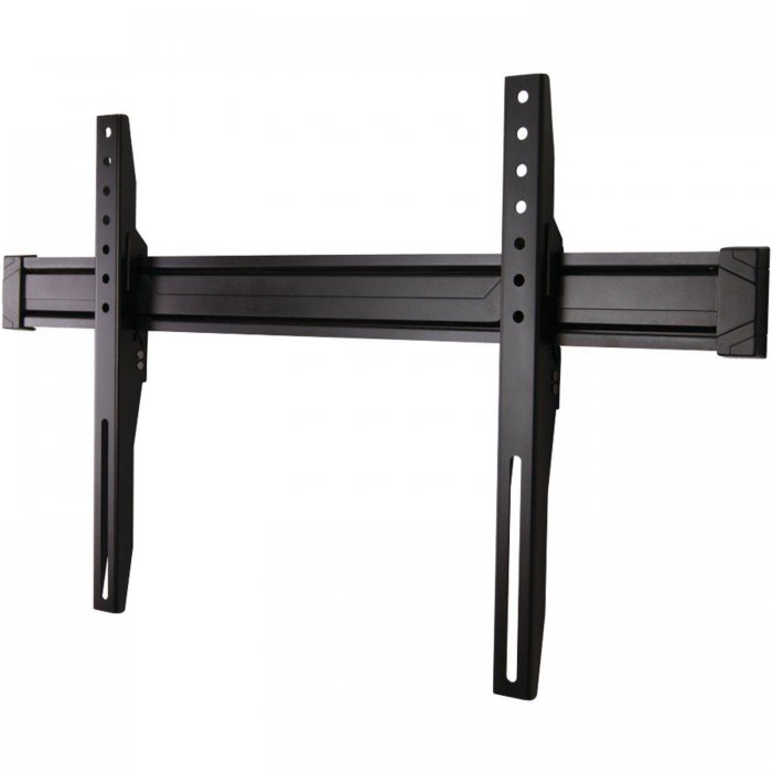 OmniMount OS120F Large Fixed Panel Mount -Max 70 Inch & 120 lbs -Black - Click Image to Close