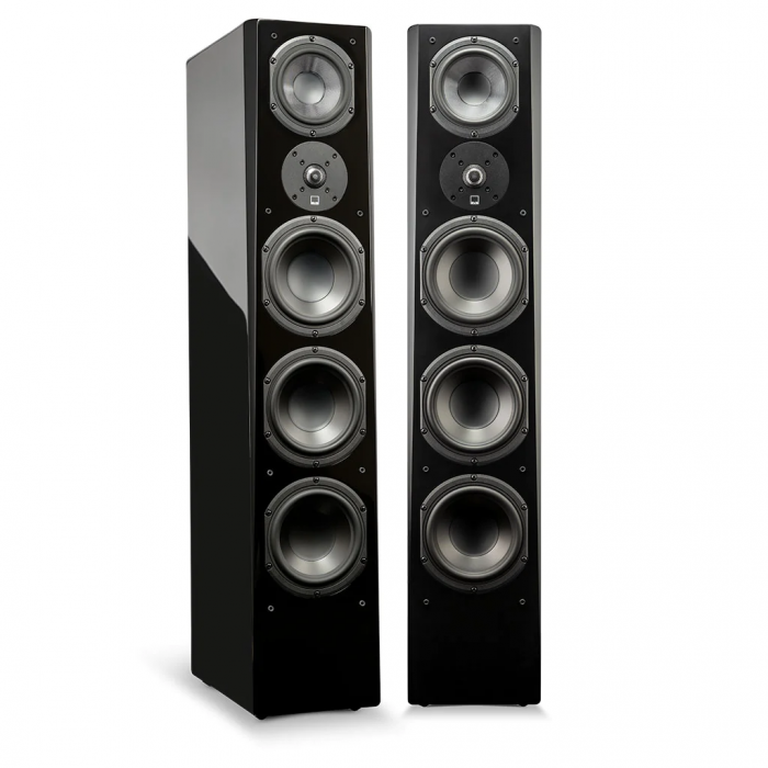 SVS Prime Pinnacle Floorstanding Loudspeaker (Pair) GLOSS BLACK - Click Image to Close