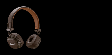 Description image for Marshall Major III On-Ear Headphones with Bluetooth aptX BLACK