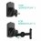 Sonora SSP1 Sonos Play 1 and Play 3 Speakers Mounts up to 22lbs (Each) BLACK