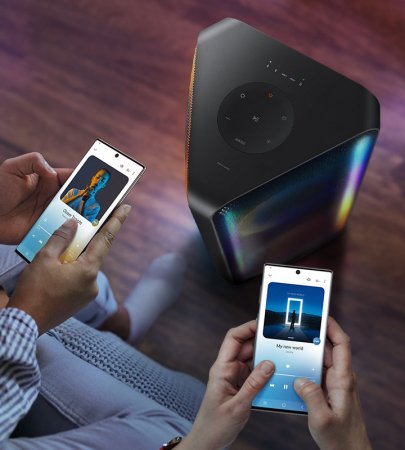 Description image for Samsung MX-ST90B Sound Tower 1700W Wireless Party Speaker BLACK