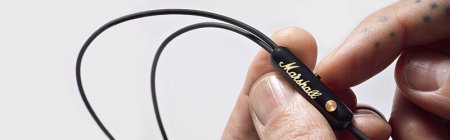 Description image for Marshall MODE EQ In-Ear Earphones Android Microphone BLACK/BRASS