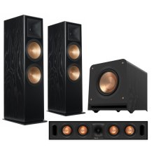Klipsch RF-7 III RP-1000SW R-30-C Reference Home Theater Speaker Bundle BLACK