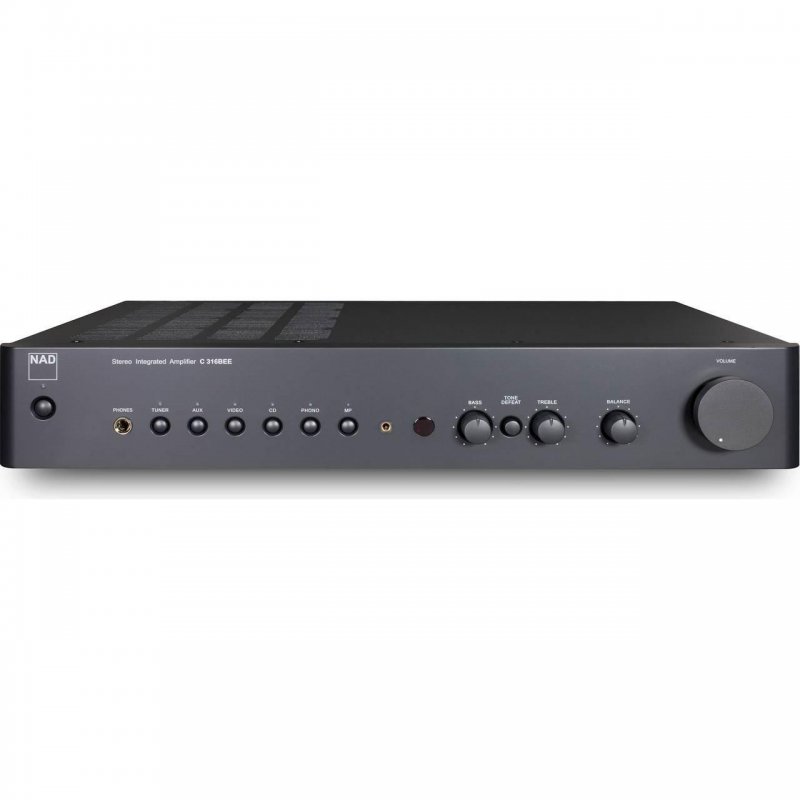 NAD C 316BEE V2 Integrated Amplifier with Phono - Open Box