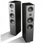 Mission LX-5 Speaker 3-way Dual 6" Tower (Each) BLACK - Open Box
