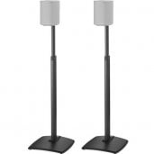 Sanus WSSA2 Adjustable Speaker Stands for the Sonos One PLAY:1 and PLAY:3 (Pair) BLACK