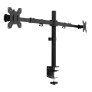 Kanto DML2000 Desktop Arm Dual Monitor Mount BLACK