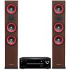 Onkyo TX-NR5100 & Cerwin Vega LA365 7.2 Channel Network Receiver Tower Speaker System Bundle EXPRESSO