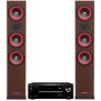 Onkyo TX-NR5100 & Cerwin Vega LA365 7.2 Channel Network Receiver Tower Speaker System Bundle EXPRESSO