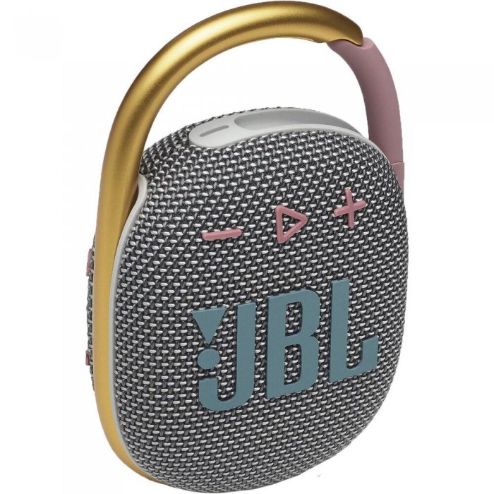JBL Clip 4 Ultra-Portable Waterproof Speaker GRAY - Click Image to Close