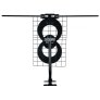 ClearStream C2-V-CJM 2V Indoor/Outdoor HDTV Antenna with Mount 60 Mile Range