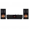 Audiolab OMNIABK Stereo Receiver + Klipsch RP600MB II 6.5" Bookshelf Speaker BUNDLE