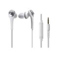 Audio-Technica ATH-CKS550iSWH Solid Bass In-Ear Headphones with Mic WHITE